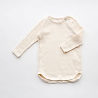 zigzag rib longsleeve[BT03-0401a] ecru/ mounten(マウンテン)