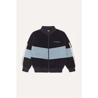 スウェットジャンバー  Grey Color Block Sweatshirt(2Y,3Y,4Y,5/6Y)/The Campamento(カンパメント)