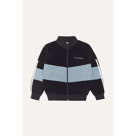 スウェットジャンバー  Grey Color Block Sweatshirt(2Y,3Y,4Y,5/6Y)/The Campamento(カンパメント)