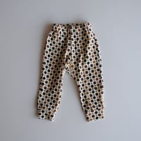 geometric pattern pants [pal0567] アイボリー/ &pal(アンドパル)