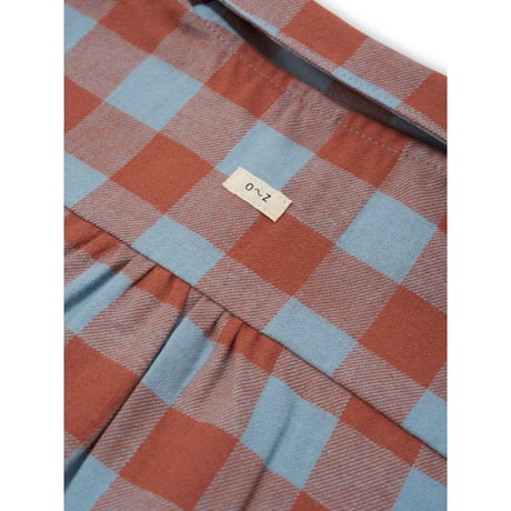 ロッジシャツ Maple Gingham Lodge Shirt(19MGHLS)/organiczoo(ｵｰｶﾞﾆｯｸｽﾞｰ)