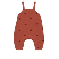 サロペット Rooibos Dots Salopettes(19RDSOZ) /organiczoo(ｵｰｶﾞﾆｯｸｽﾞｰ)