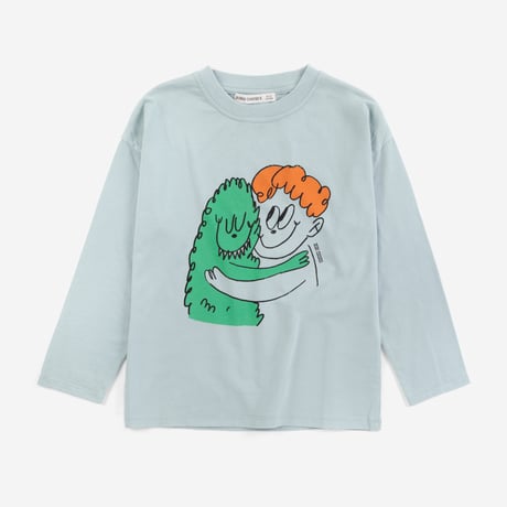 長袖Tシャツ Hug Hairy Monster T-shirt(2-3Y/4-5Y/6-7Y)/ bobochoses(ボボショーズ)