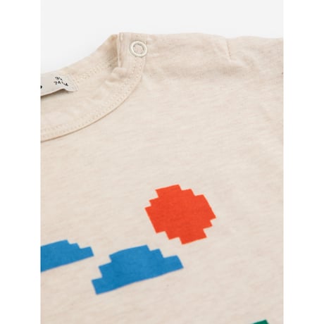 長袖Ｔシャツ Lake Monster T-shirt(18M/24M)/ bobochoses(ボボショーズ)