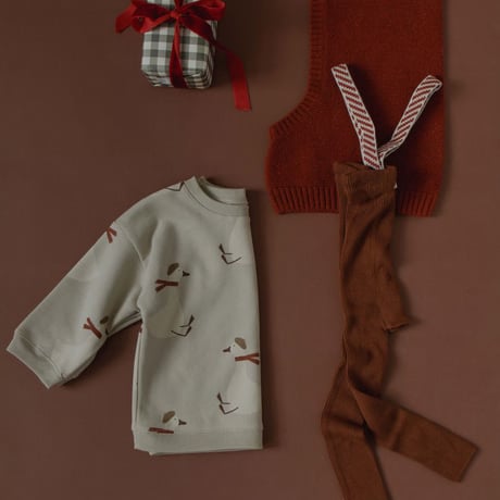 Footless Collection_Cinnamon Christmas Patterned/SILLY Silas(シリーサイラス)