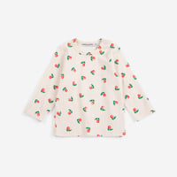 長袖Ｔシャツ Stamp Bloom all over T-shirt(18M/24M)/ bobochoses(ボボショーズ)