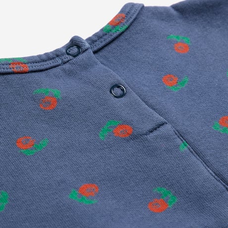 ワンピース Stamp Bloom all over fleece dress(18M/24M)/ bobochoses(ボボショーズ)