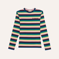 Ｔシャツ Multicolor Stripes Tshirt(2Y,3Y,4Y)/The Campamento(カンパメント)