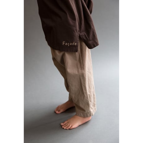 長袖Tシャツ Wide LS Tee COFFEE/Façade(ファサード)
