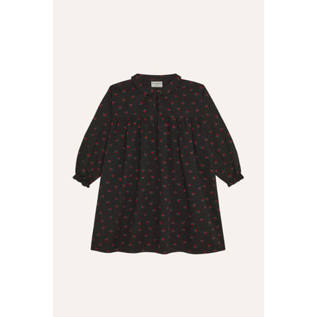 ワンピース Flowers Grey Dress(2Y,3Y,4Y,5/6Y)/The Campamento(カンパメント)