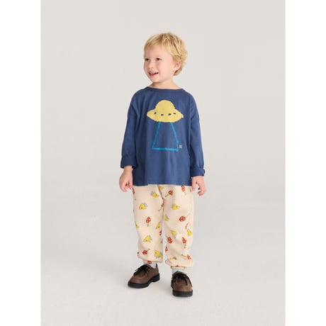 長袖Tシャツ Pixel Abduction T-shirt(2-3Y/4-5Y/6-7Y)/ bobochoses(ボボショーズ)