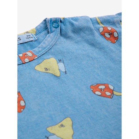 長袖Ｔシャツ Mush Monster Duo all over T-shirt(18M/24M)/ bobochoses(ボボショーズ)