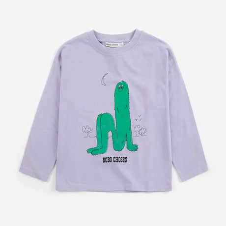 長袖Tシャツ Long Puff T-shirt(2-3Y/4-5Y/6-7Y)/ bobochoses(ボボショーズ)
