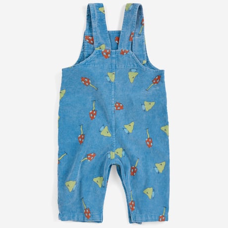 サロペット Mush Monster Duo all over corduroy overall(24M)/ bobochoses(ボボショーズ)