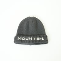 MOUN TEN. watch cap[MA74-1958c] charcoal/ moun.ten(マウンテン)