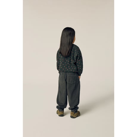 スウェット Flowers Grey Sweatshirt(2Y,3Y,4Y,5/6Y)/The Campamento(カンパメント)
