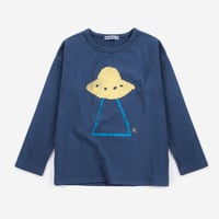 長袖Tシャツ Pixel Abduction T-shirt(2-3Y/4-5Y/6-7Y)/ bobochoses(ボボショーズ)