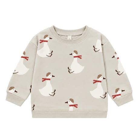 スウェット Christmas Goose Sweatshirt(GOOSEBSOZ)/organiczoo(ｵｰｶﾞﾆｯｸｽﾞｰ)