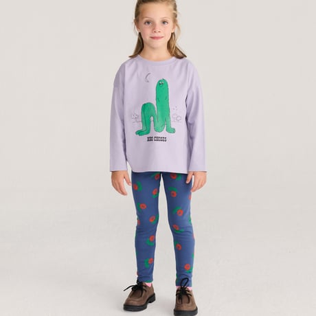 長袖Tシャツ Long Puff T-shirt(2-3Y/4-5Y/6-7Y)/ bobochoses(ボボショーズ)