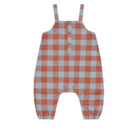 サロペット Maple Gingham Salopettes(19MGHSOZ) /organiczoo(ｵｰｶﾞﾆｯｸｽﾞｰ)