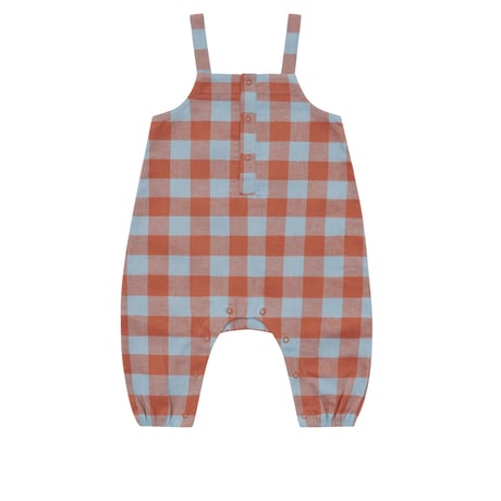 サロペット Maple Gingham Salopettes(19MGHSOZ) /organiczoo(ｵｰｶﾞﾆｯｸｽﾞｰ)