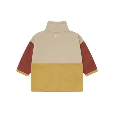 スウェットジャケット Colour Block Sweater (19CBKSW)/organiczoo(ｵｰｶﾞﾆｯｸｽﾞｰ)