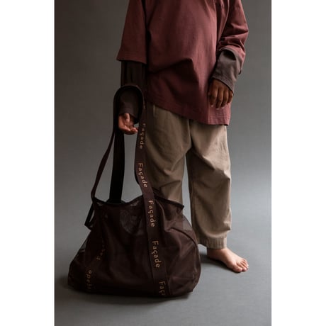 トートバッグ Tote Bag BURGUNDY/Façade(ファサード)