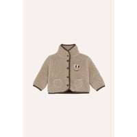ベビージャケット Smiling Face Teddy Baby Jacket(12/18M,18/24M)/The Campamento(カンパメント)
