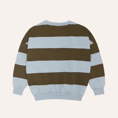 スウェット Green Stripes Sweatshirt(2Y,3Y,4Y)/The Campamento(カンパメント)