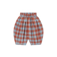 ロッジパンツ Maple Gingham Lodge Pants(19MGHLP)/organiczoo(ｵｰｶﾞﾆｯｸｽﾞｰ)