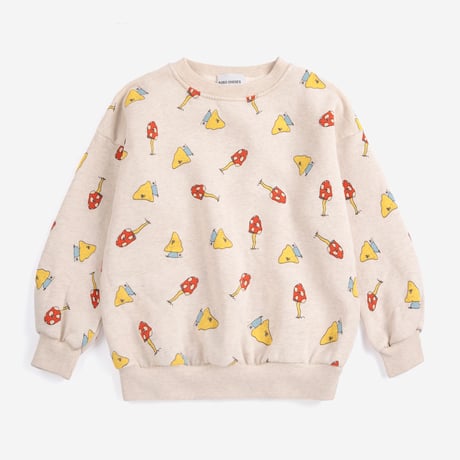 スウェット Mush Monster Duo allover sweatshirt(2-3Y/4-5Y/6-7Y)/ bobochoses(ボボショーズ)