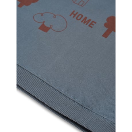 スウェット Forest is Home Sweatshirt(19HOMEBSOZ)/organiczoo(ｵｰｶﾞﾆｯｸｽﾞｰ)