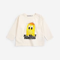 長袖Tシャツ Bigtooth Lemon T-shirt(18M/24M)/ bobochoses(ボボショーズ)