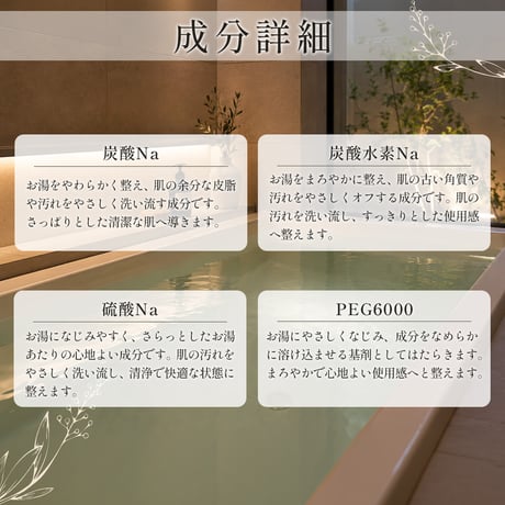 【医薬部外品】月あかり花回廊の湯　秋　川治（かわじ）　温泉の素　鬼怒川温泉（10回分おまとめパック）【送料無料】