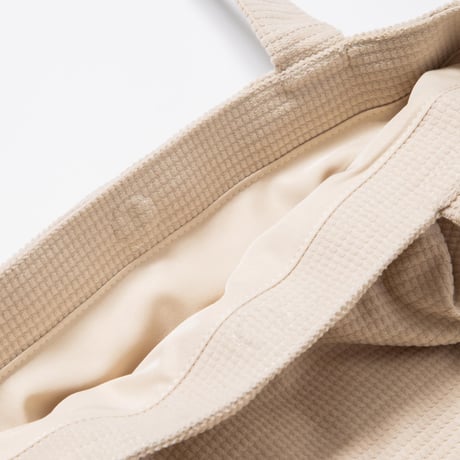 Corduroy Tote Bag - アイボリー