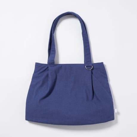 Corduroy Tote Bag - ブルー