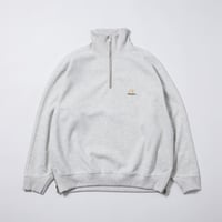 Essential Logo Half Zip Sweat - ホワイト
