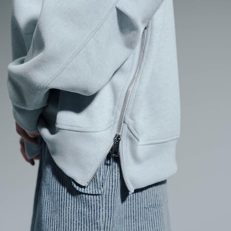 Essential Logo Half Zip Sweat - ブルー