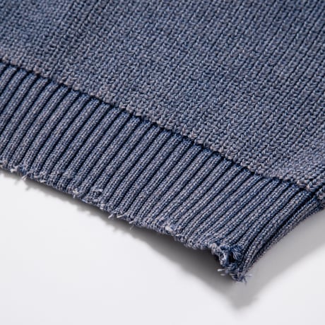 Vintage Wash Knit - ネイビー