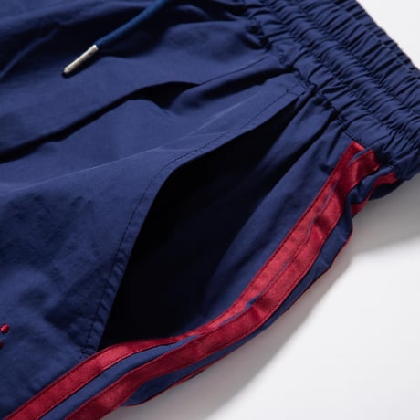 Staff Line Track Pants - ボルドー