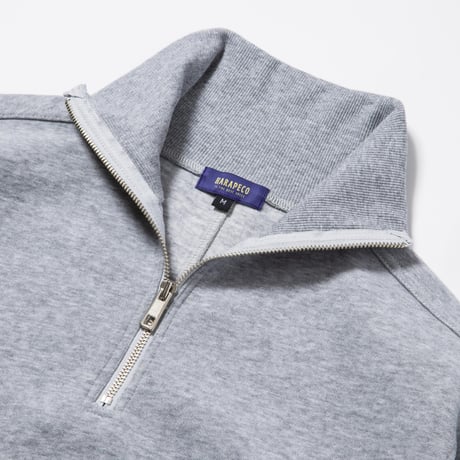 Essential Logo Half Zip Sweat - グレー
