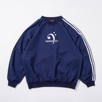 Staff Line Track Pullover - ホワイト