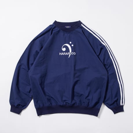Staff Line Track Pullover - ホワイト