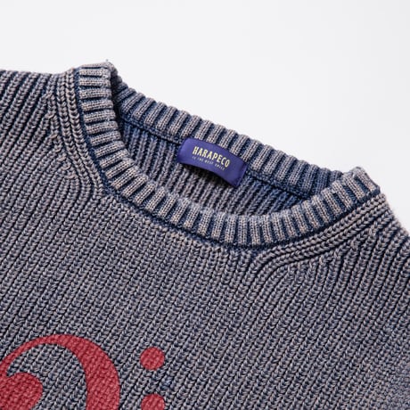 Vintage Wash Knit - サビブルー