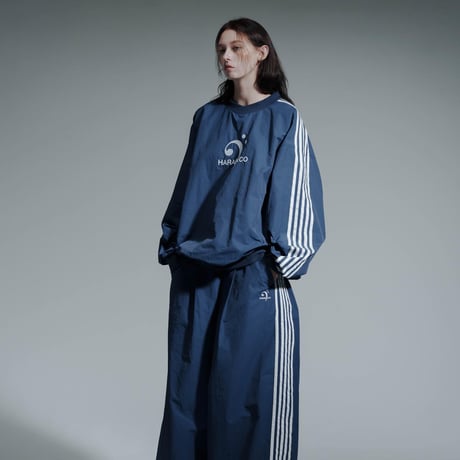 Staff Line Track Pullover - ホワイト
