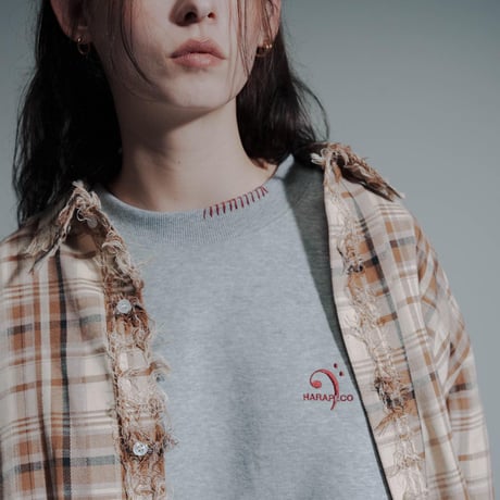 Frayed Check Shirts - ベージュ