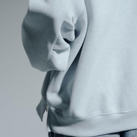 Essential Logo Half Zip Sweat - ブルー