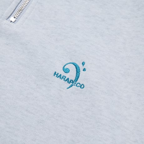 Essential Logo Half Zip Sweat - ブルー