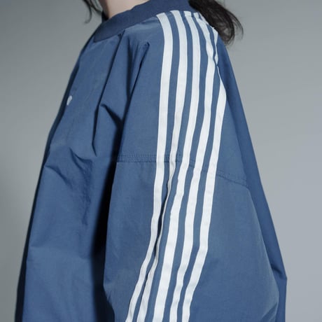 Staff Line Track Pullover - ホワイト