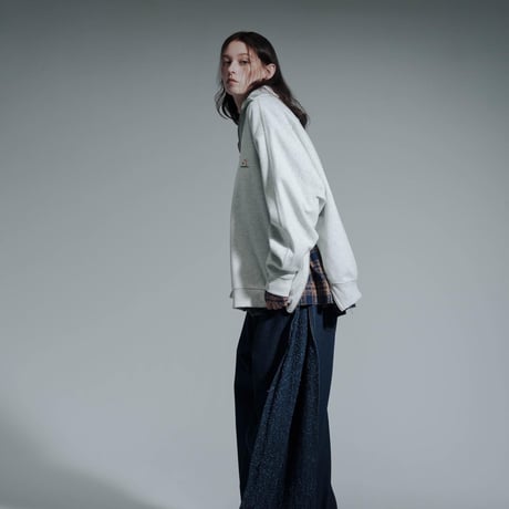 Essential Logo Half Zip Sweat - ホワイト